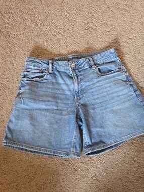 American Eagle Outfitters Light Wash Denim Shorts
